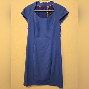 NWT Marc New York Blue Sheath Dress Size 10